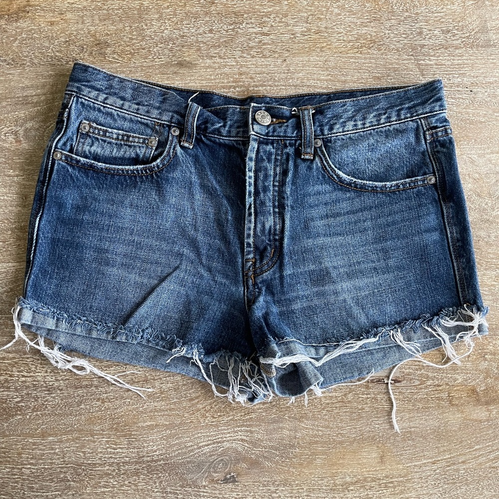 BDG Raw/Destroyed Hem Jean Shorts